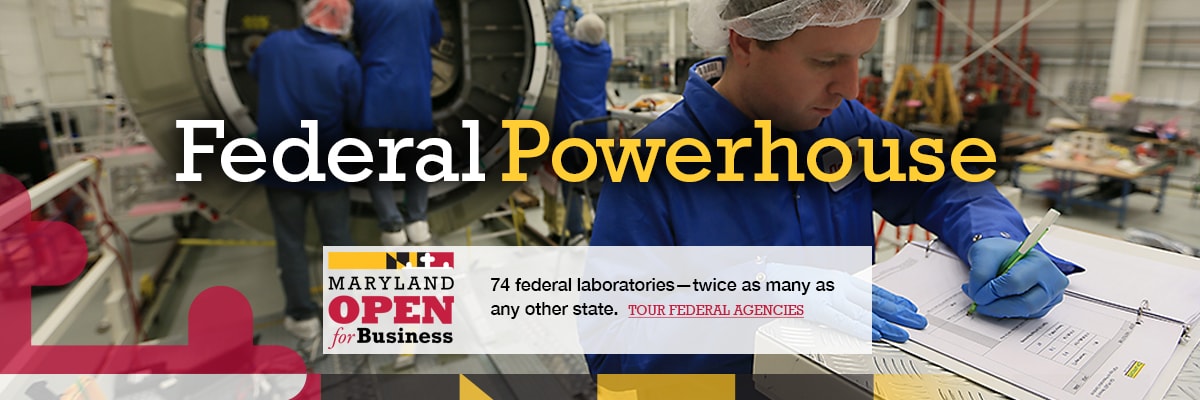 Federal Powerhouse - 74 federal laboratories - twice as many as any other state. Tour federal agencies.